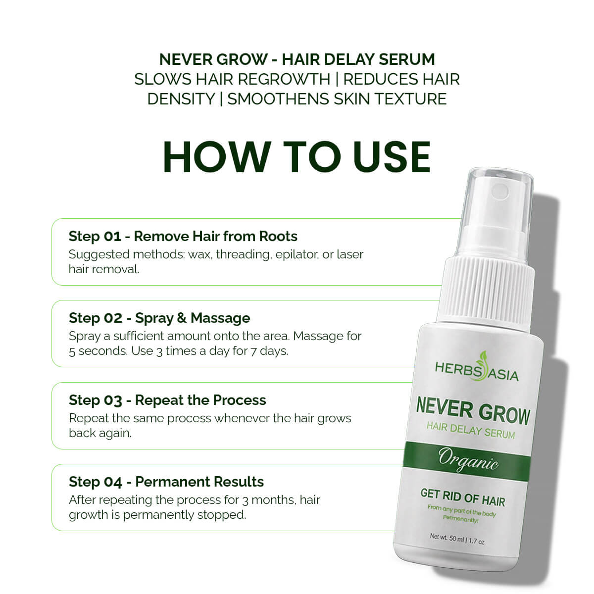 Never Grow Serum
